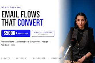 build high converting email flows in klaviyo