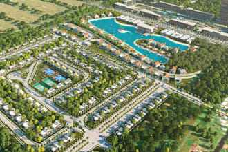 develop community urban plan, real estate design, sport complex layout,city maps