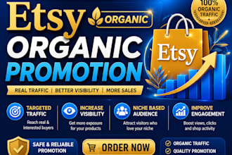 do organic esty store promotion increase esty sales  ebay website promotion