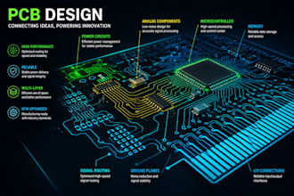 design  pcb in kicad or altium with esp32, stm32 and raspberry pi boards