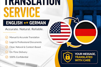 translate, proofread and edit english and german documents