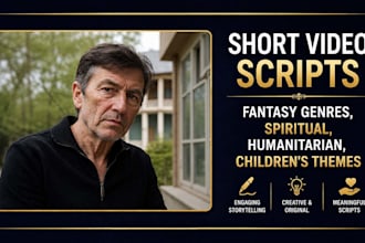write a short video script