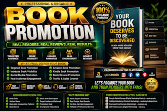 provide professional book marketing and promotion