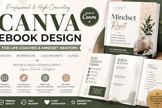 create canva ebook design for life coaches and mindset mentors