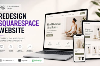 design redesign squarespace website square square online squarespace printify