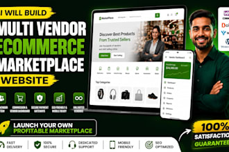build woocommerce multi vendor ecommerce marketplace website using dokan wcfm