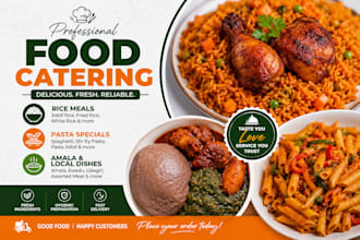 cook delicious nigerian meals for events and delivery