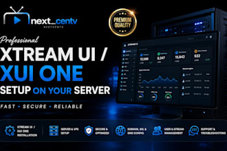setup xui one or xtream UI on your server