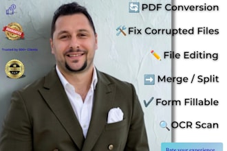 do PDF documents, file conversions