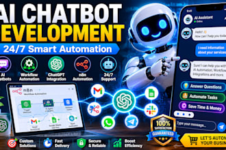 build ai chatbots and automation workflows using n8n