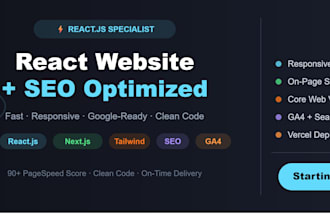 seo boosted react site