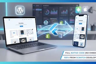 build a custom native mobile app for your business website