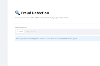 build a fraud detection and anomaly detection system