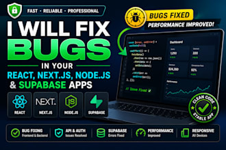 fix react nextjs API and authentication bugs