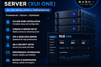 set up xtream ui server,xui one, xui one installation,xui one panel, vps