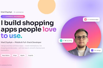 build ecommerce app with react native