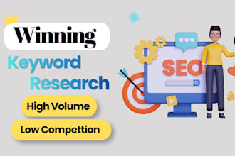 provide professional SEO keyword research by using advanced tools