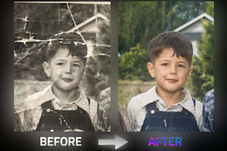 restore, colorize, upscale, enhance any images