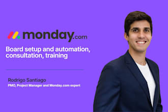 setup your mondaycom work management project, program, or pmo workflows