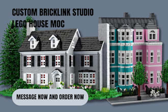 studio 3d lego set design lego house 3d lego moc model building pdf instructions