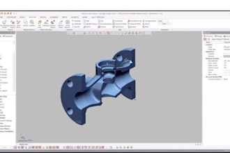 convert 3d scan, stl, mesh to step, solidworks cad for manufacture
