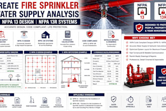 create fire sprinkler water supply analysis nfpa 13 design nfpa 13r systems