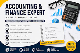 provide financial analysis and accounting report