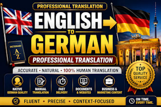 translate english to german translation or german translation