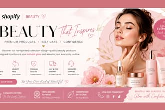 design beauty shopify store skincare store beauty store skincare beauty