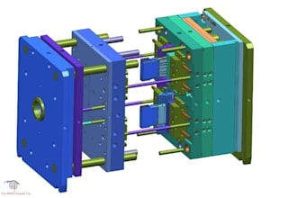3d product cad model injection mold dfm analysis moldflow sheet metal technical
