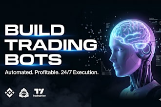 build a custom automated trading bot for any platform