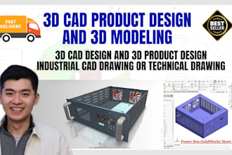do 3d cad product design, sheet metal and consumer product design for startups