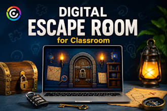 interactive genially escape rooms and educational games