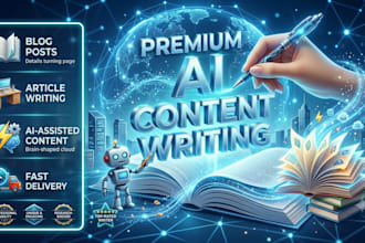 write ai assisted blog articles