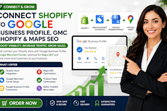 connect shopify store to google business profile gmc  shopify and maps SEO