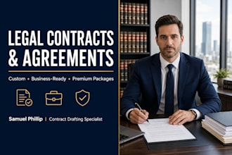 write a custom legal agreement tailored to your unique needs