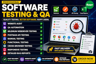 do professional manual and automation software testing