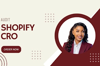 do shopify cro audit to boost conversion rate shopify store and sales shopify