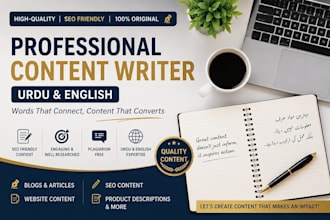 seo blog posts and articles in english and urdu