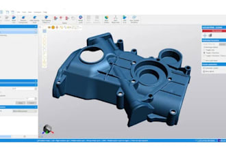 do reverse engineering from scan, images, mesh to solid cad model for printing