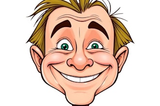create unique and expressive cartoon caricatures