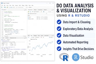 do data analysis and vizualization using r and rstudio