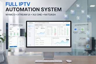automate xtream ui nxt dash streamscreed max xui one with whmcs