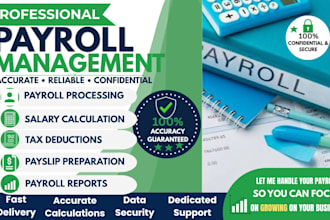 provide accurate payroll management payroll processing payslip and tax deduction
