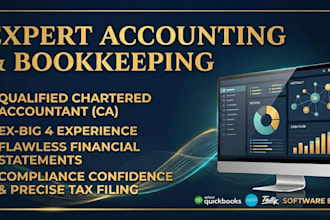 be your professional accountant and bookkeeping expert