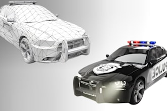create realistic 3d car models automotive rendering and vehicle visualization