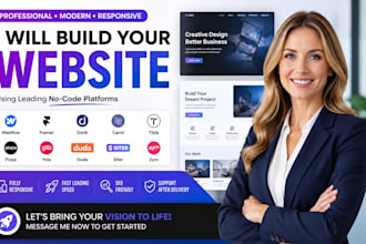 build webflow framer dorik carrd tilda pages pixpa yola duda siter zyro website
