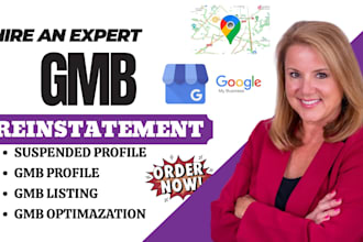 reinstate gmb profile and fix suspended google my business profile and listing
