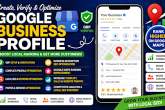 create google business profile review verify gbp and optimize local SEO