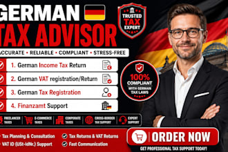 be german tax advisor, income tax, german vat, corporate tax, freelancer tax